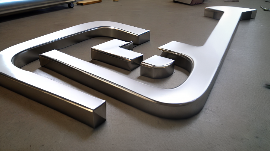 3d stainless steel letters