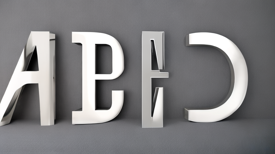 3d stainless steel letters