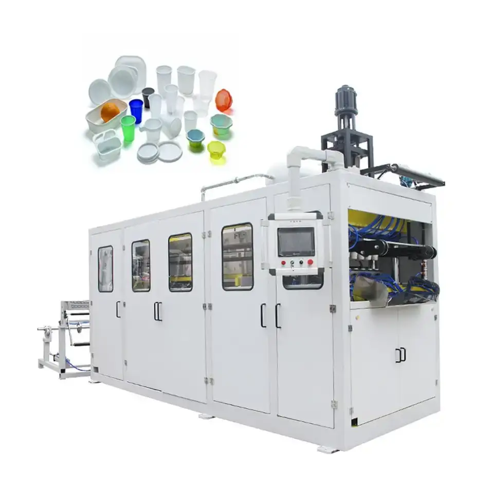 Plastic Glass Making Machine