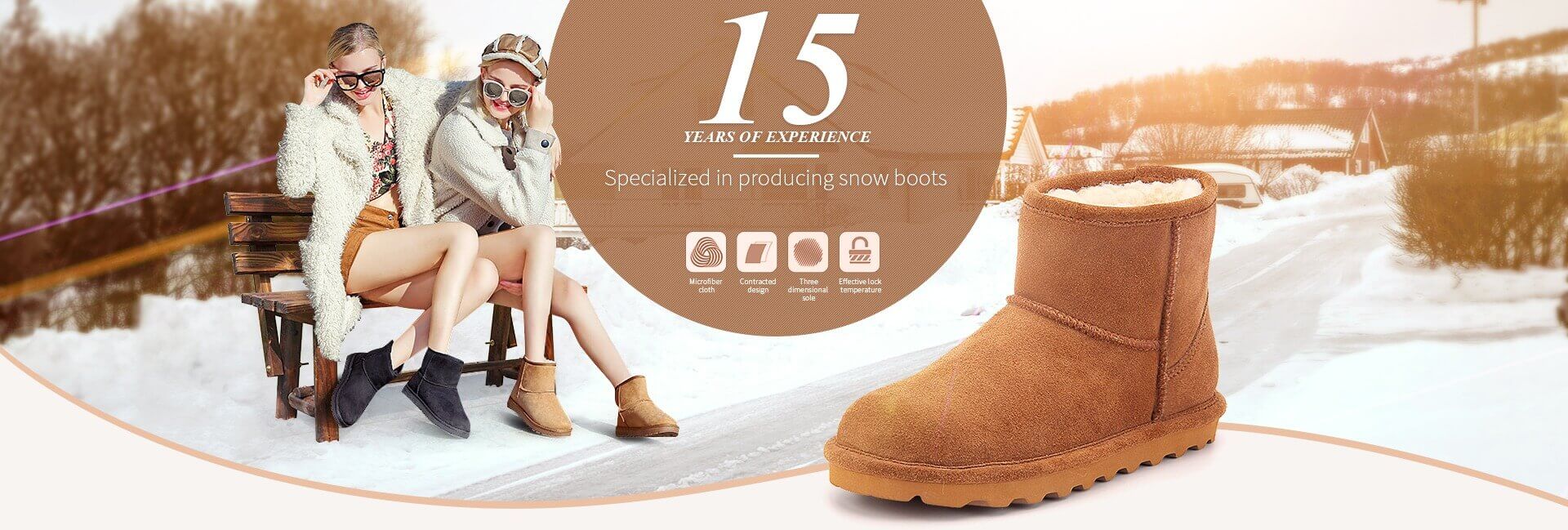 Business snow boots clearance