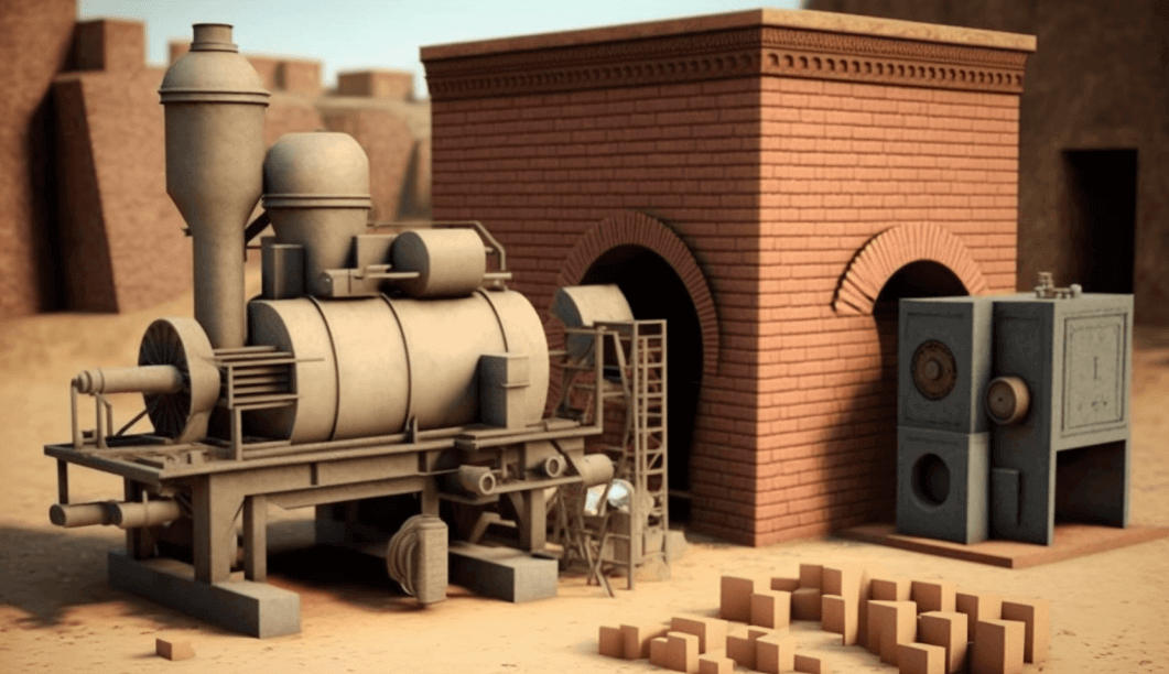 clay brick making machine