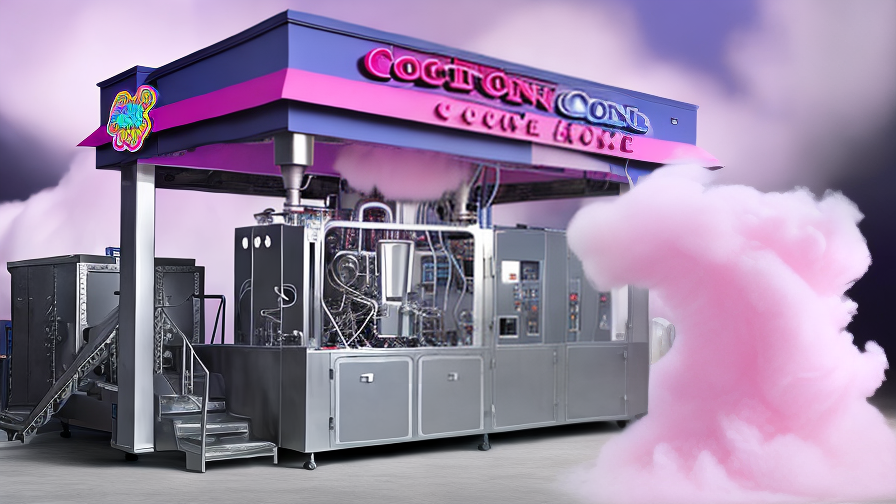 Automatic Cotton Candy Machine