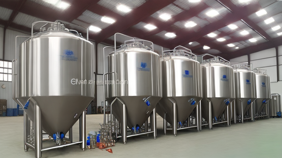 Beer Fermentation Tank