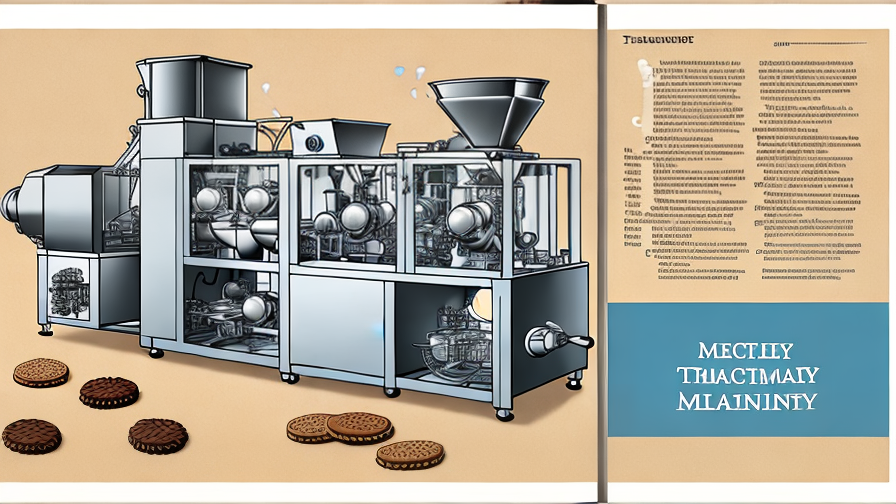 industrial biscuit cookie making machine production