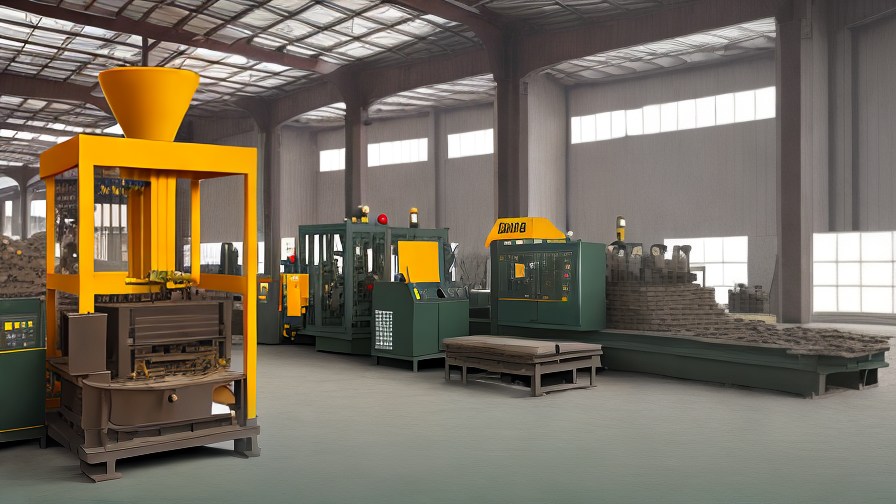 Bricks Manufacturing Machine