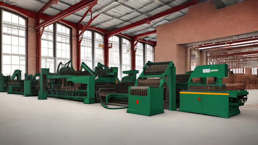 Bricks Manufacturing Machine