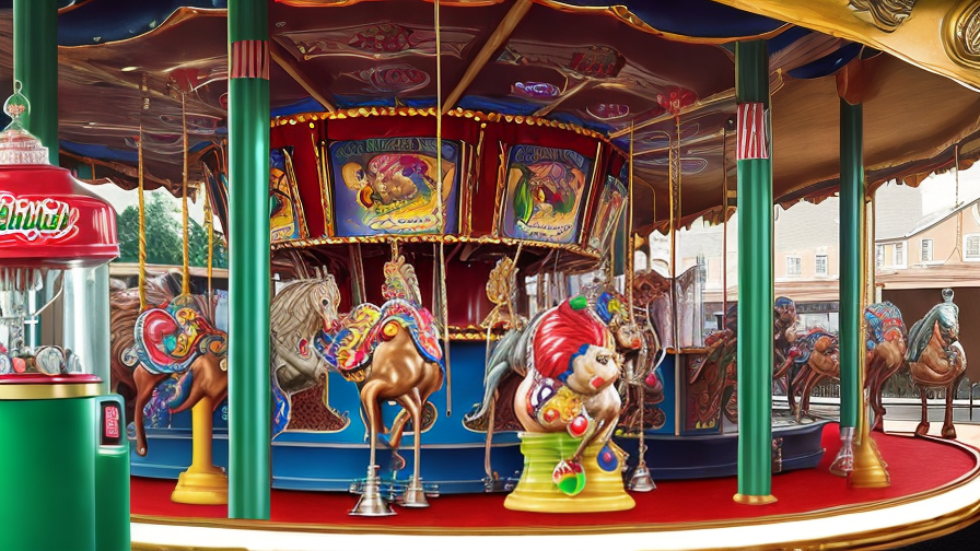 Carousel Gumball Machine