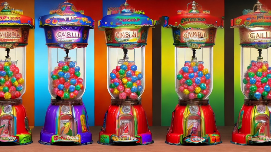 Carousel Gumball Machine