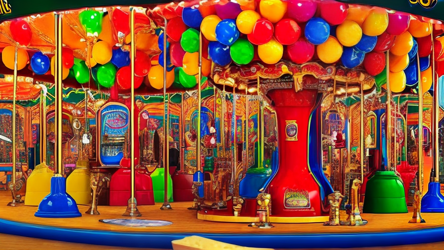 Carousel Gumball Machine