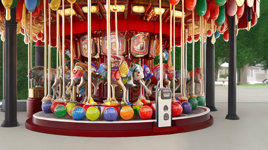 Carousel Gumball Machine