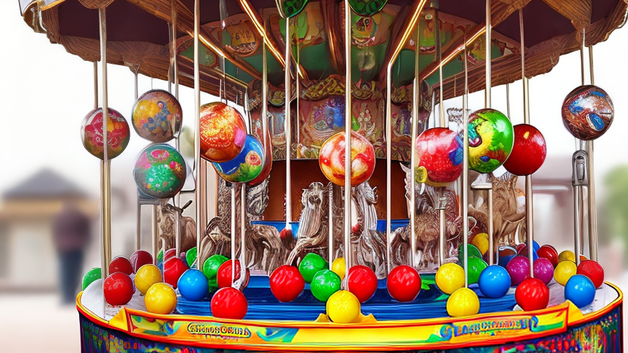 Carousel Gumball Machine