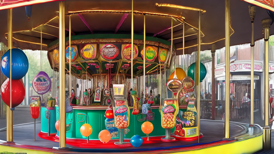 Carousel Gumball Machine