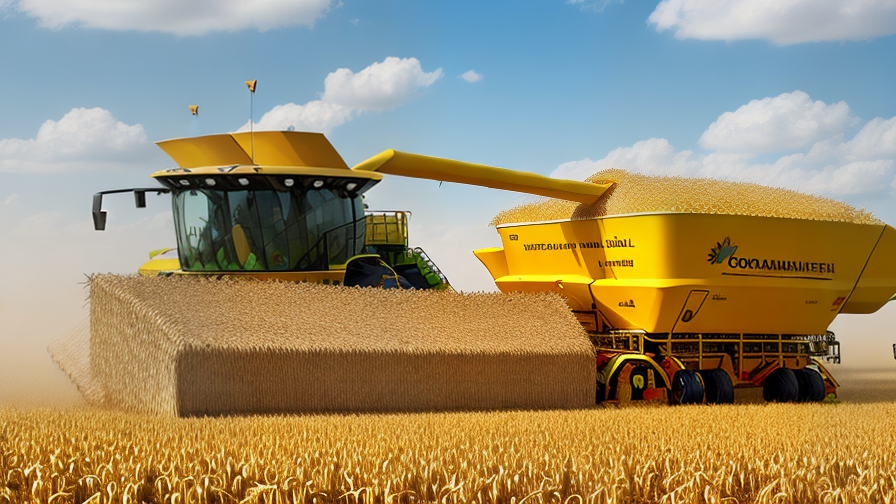Corn Combine Harvester
