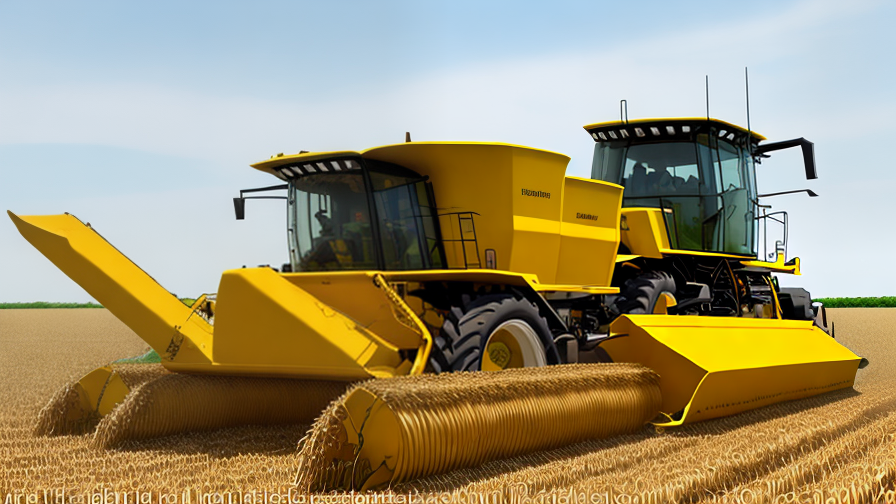 Corn Combine Harvester