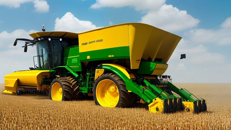 Corn Combine Harvester