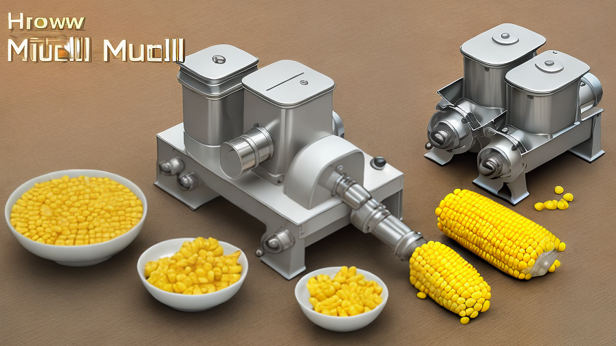Corn Mill Machine