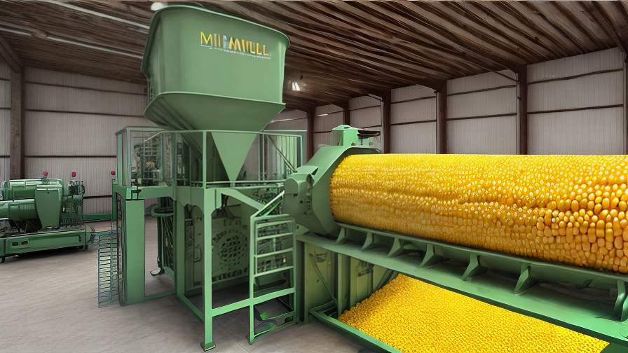 Corn Mill Machine