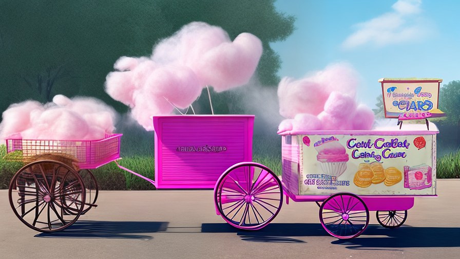 Cotton Candy Cart
