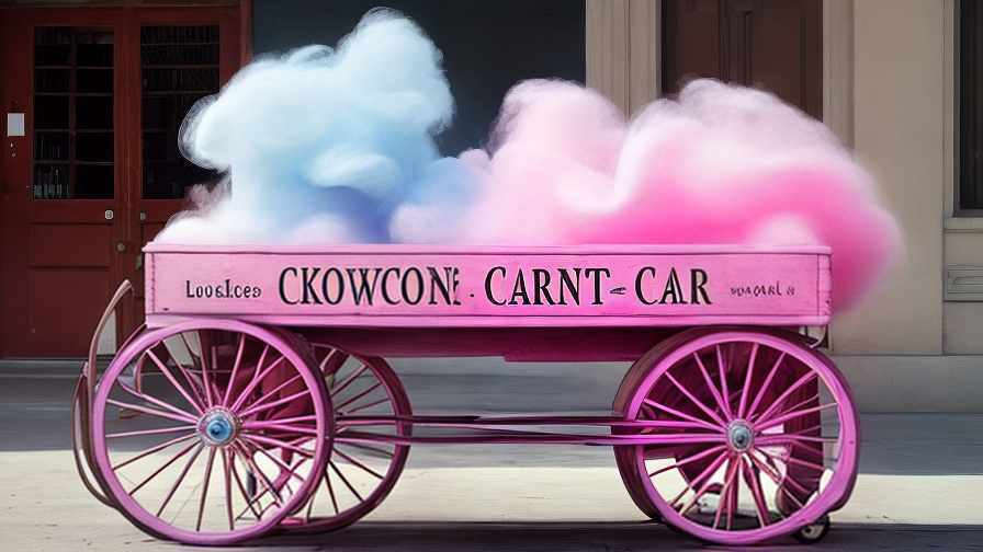 Cotton Candy Cart
