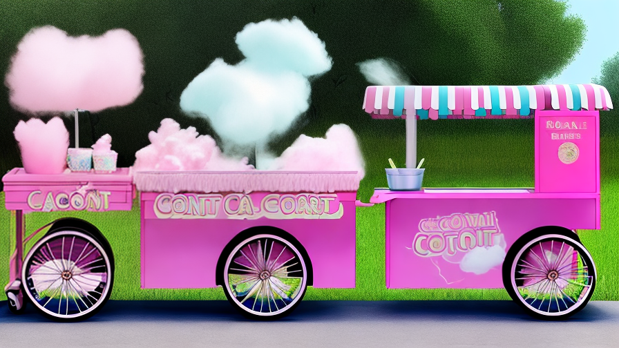 Cotton Candy Cart