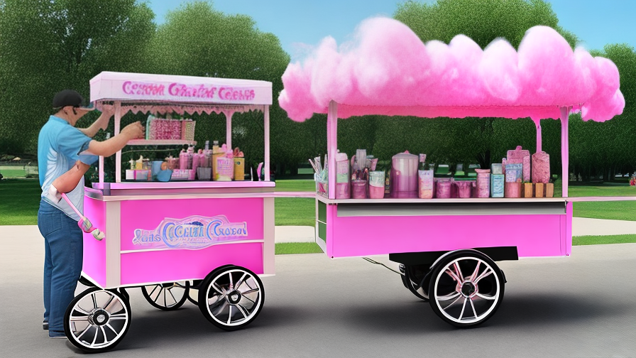 Cotton Candy Cart