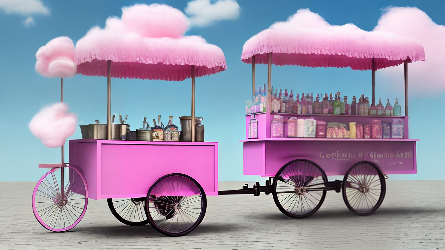 Cotton Candy Cart