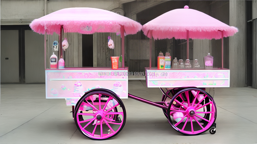 Cotton Candy Cart