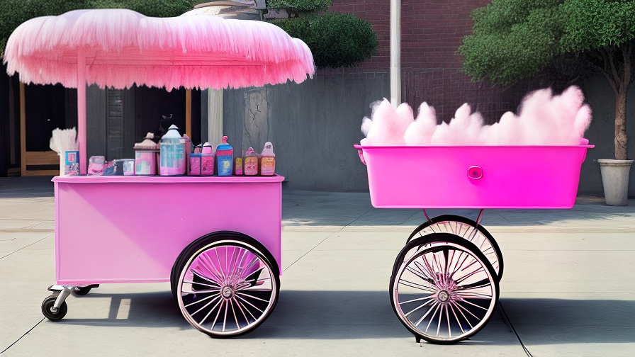 Cotton Candy Cart