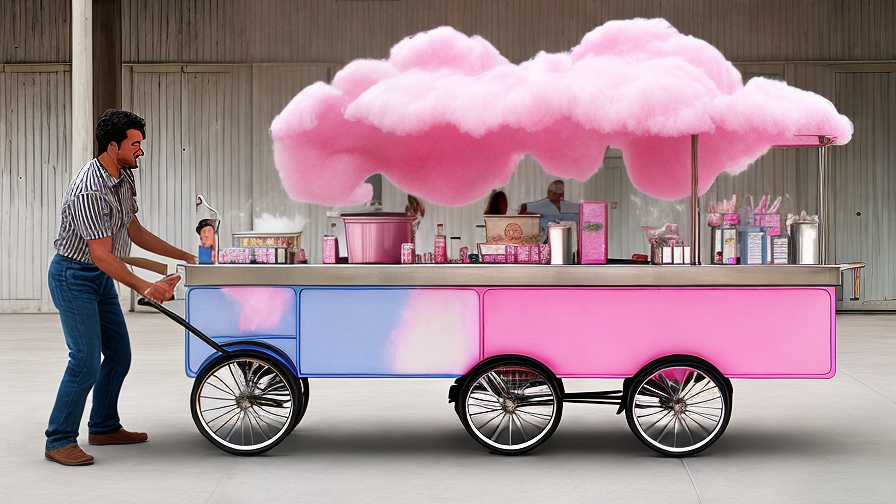 Cotton Candy Cart