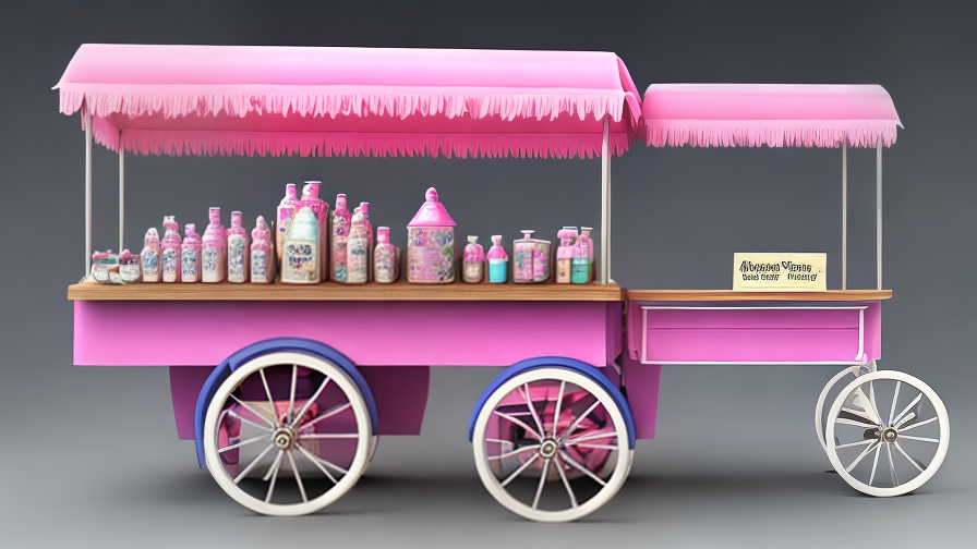 Cotton Candy Cart