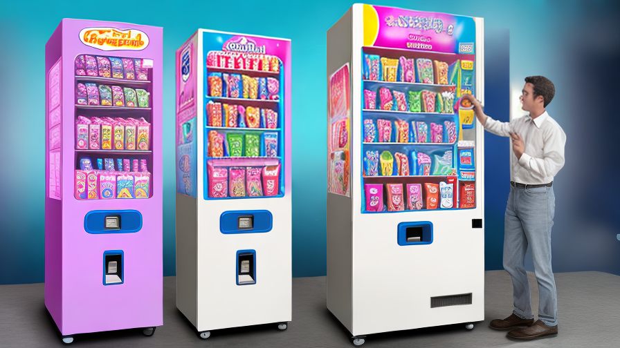 Cotton Candy Vending Machine