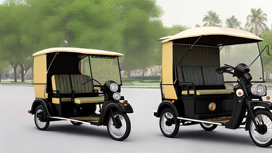 E Rickshaw Manufacturer