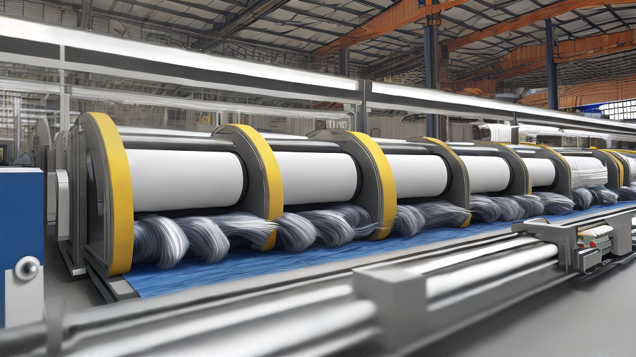 Fabric Rolling Machine