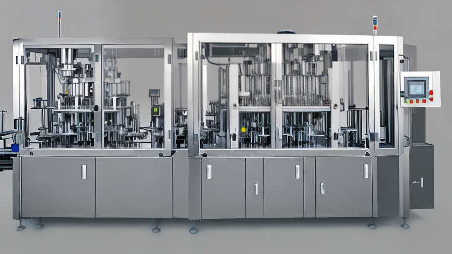 Filling And Capping Machine