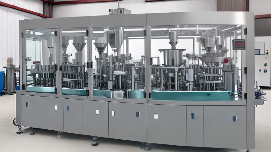Filling And Capping Machine