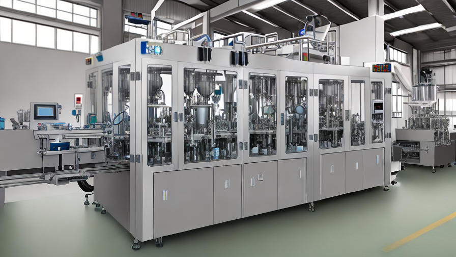 Filling And Capping Machine