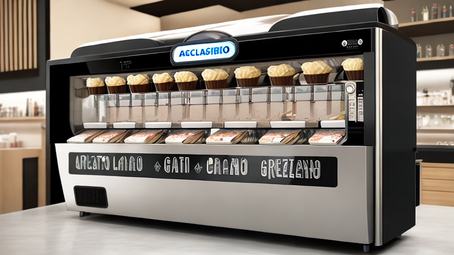 Gelato Ice Cream Machine