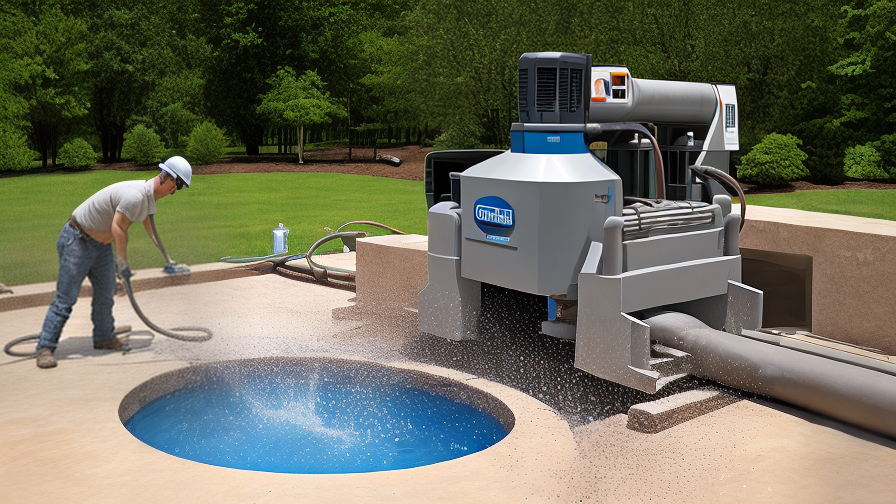 Gunite Machine