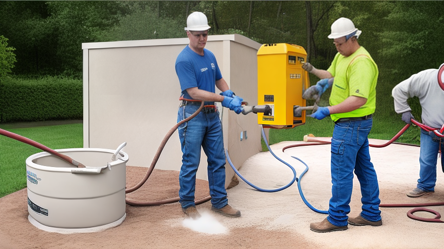 Gunite Machine