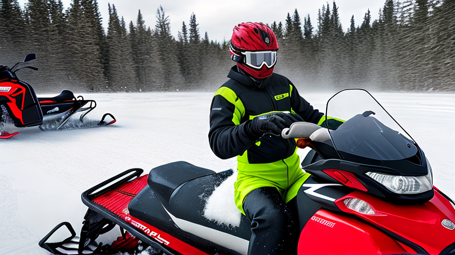 Heated Snowmobile Gloves