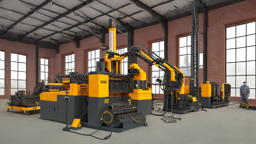 Interlocking Bricks Machine