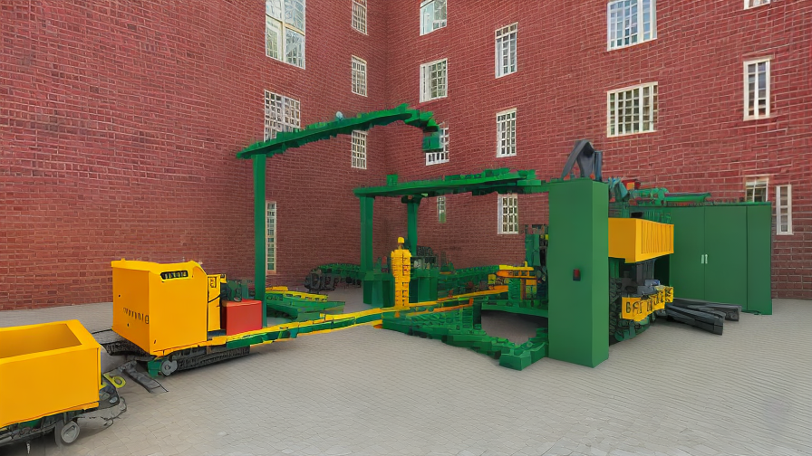 Interlocking Bricks Machine