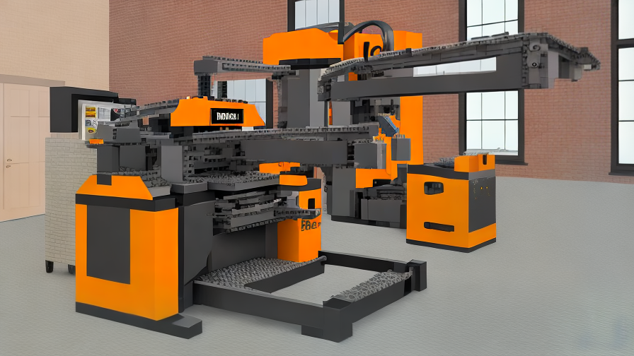 Interlocking Bricks Machine