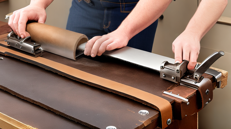Leather Splitting Machine