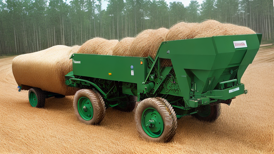 Pine Straw Baler