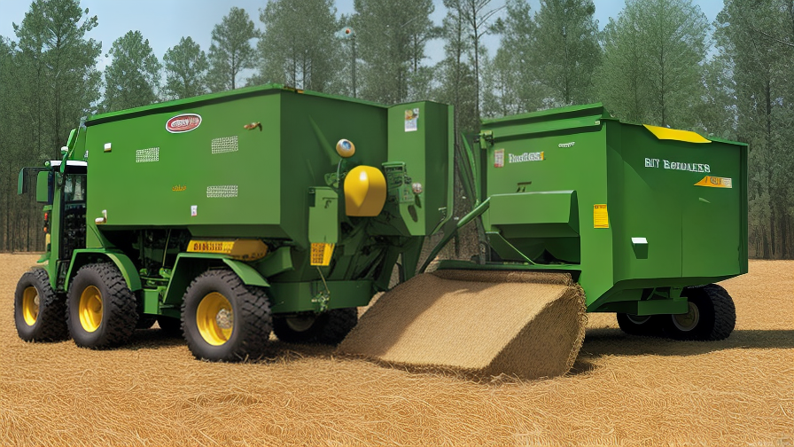 Pine Straw Baler