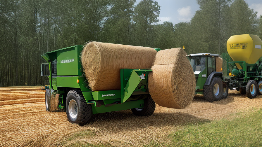 Pine Straw Baler