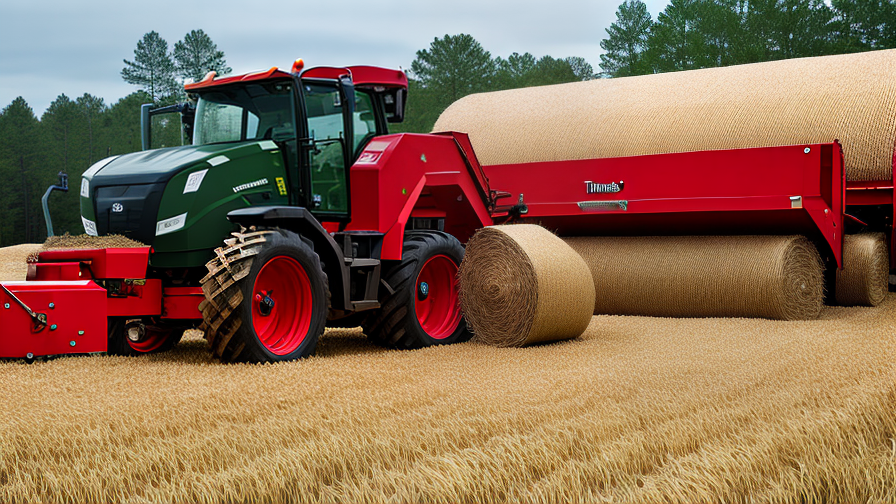 Pine Straw Baler