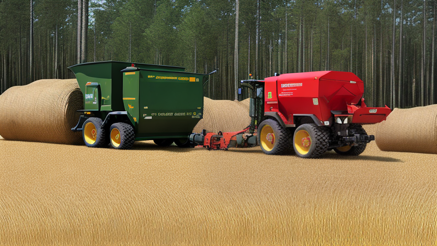 Pine Straw Baler