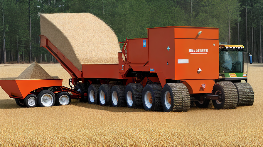 Pine Straw Baler